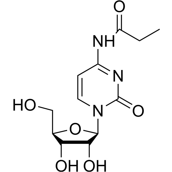 N-(1-Oxopropyl)cytidine 60107-04-2